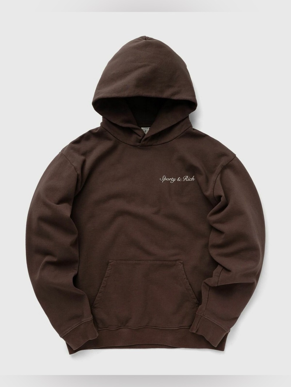 SPORTY & RICH Syracuse Hoodie in Brown
